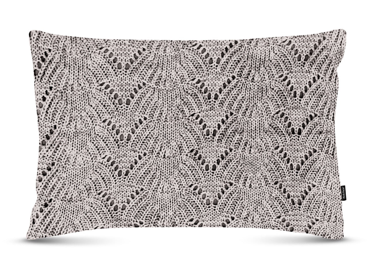 ALMOFADA CASA-ESSENZIALE TRICOT CASA-ESSENZIALE PREMIUM COQUILE LINHO 35 cm x 55 cm