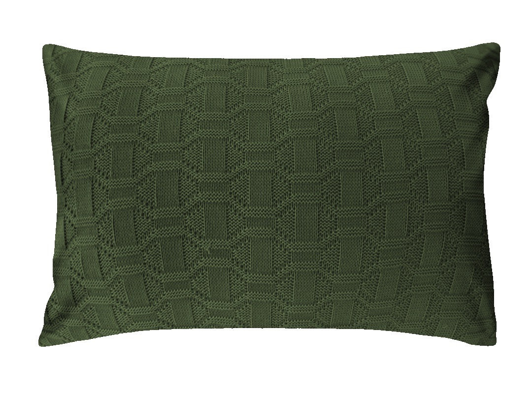 ALMOFADA CASA-ESSENZIALE TRICOT CASA-ESSENZIALE DIAMOND 35 cm x 55 cm