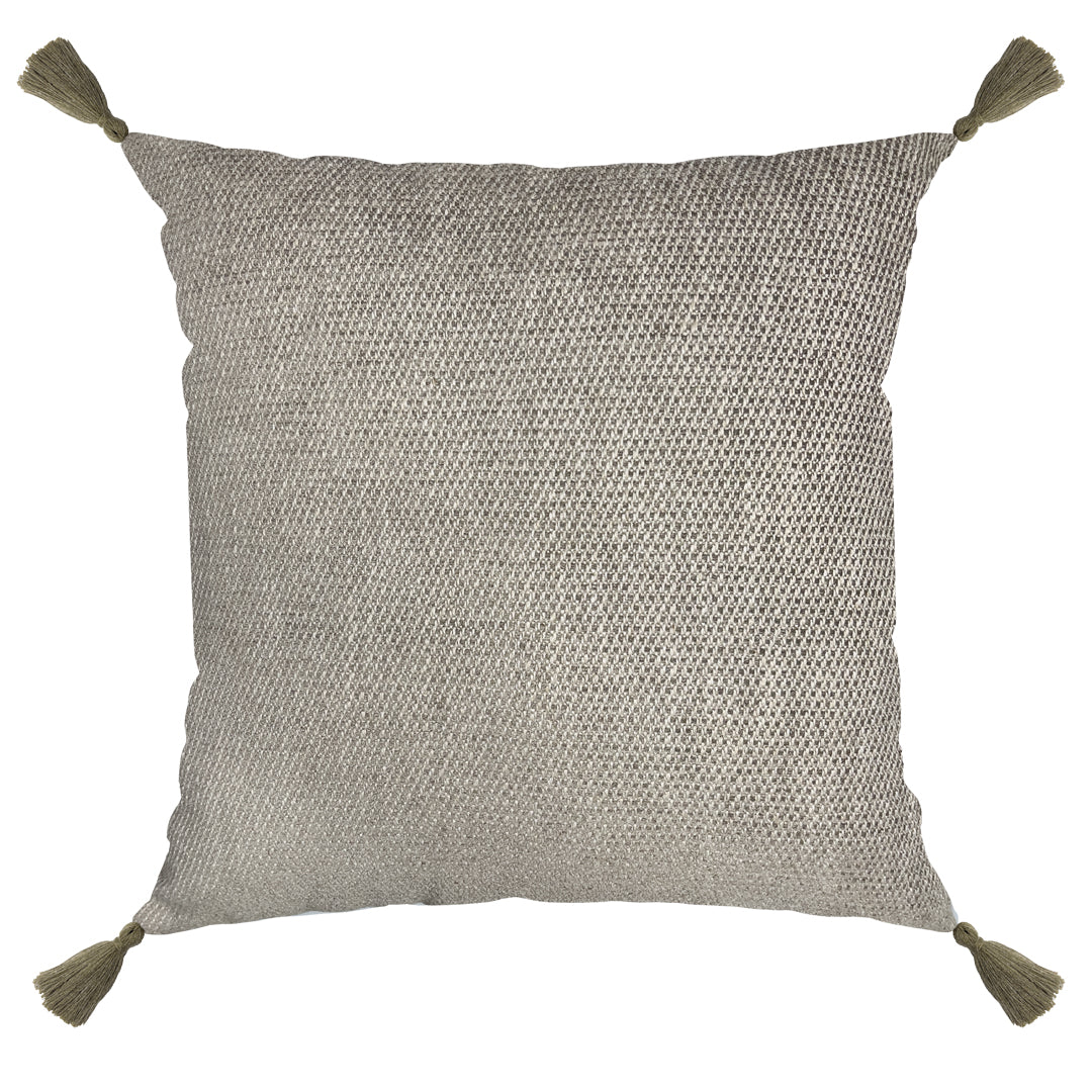 ALMOFADA CASA-ESSENZIALE CASA-ESSENZIALE CONCEPT 468 COM TASSEL 50 cm x 50 cm