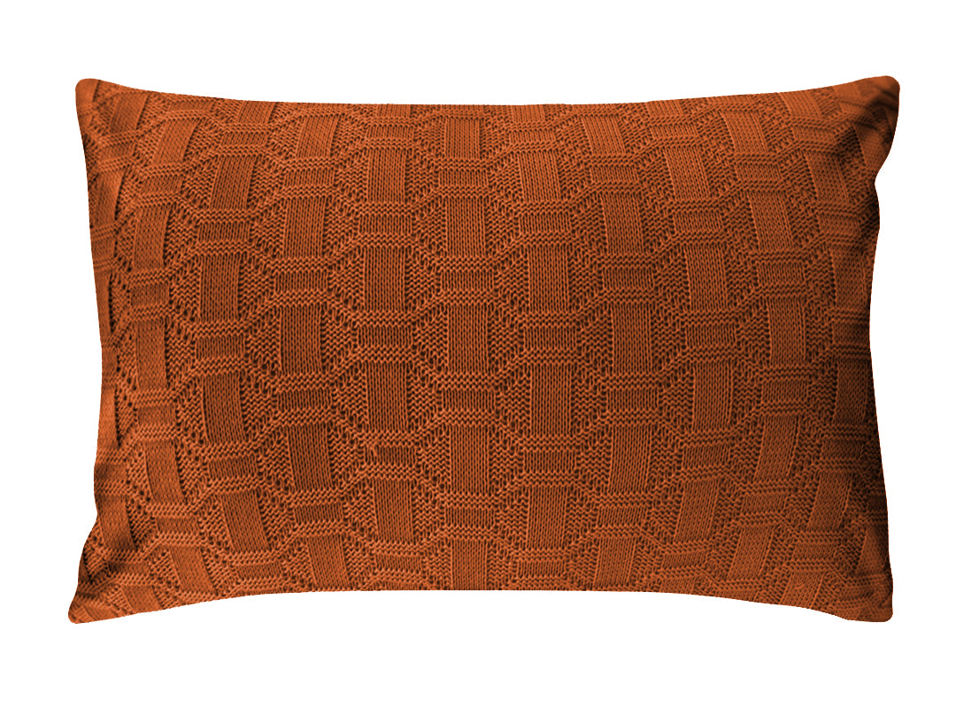 ALMOFADA CASA-ESSENZIALE TRICOT CASA-ESSENZIALE DIAMOND NATURAL 35 cm x 55 cm
